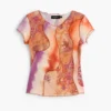 Bedrucktes Kurzarm-T-Shirt Bedrucktes Kurzarm-T-Shirt