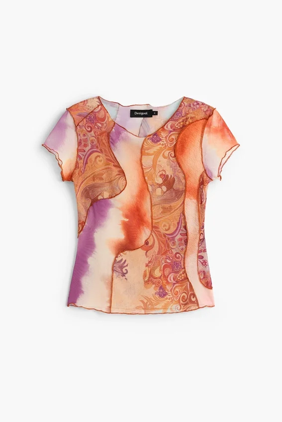 Bedrucktes Kurzarm-T-Shirt Bedrucktes Kurzarm-T-Shirt