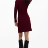 Bedrucktes Langarm-Kleid Bedrucktes Langarm-Kleid