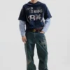 Bedrucktes Langarm-Sweatshirt Bedrucktes Langarm-Sweatshirt