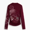 Bedrucktes Langarm-T-Shirt Bedrucktes Langarm-T-Shirt