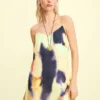 Bedrucktes langes Kleid Bedrucktes langes Kleid