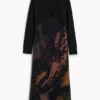 Bedrucktes langes Kleid Bedrucktes langes Kleid