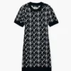 Bedrucktes Minikleid von M. Christian Lacroix
