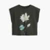 Bedrucktes T-Shirt aus 100 % Baumwolle
