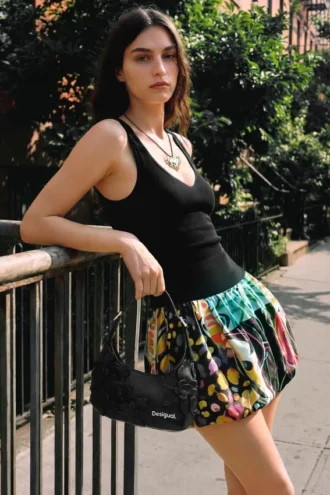Bedrucktes Trägerkleid von M. C. Lacroix
