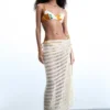 Bedrucktes Triangel-Bikini-Oberteil