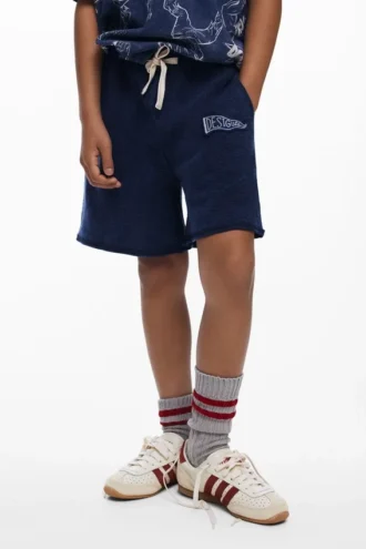 Bermudas mit gesticktem Logo
