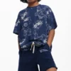 Bermudas mit gesticktem Logo Bermudas mit gesticktem Logo