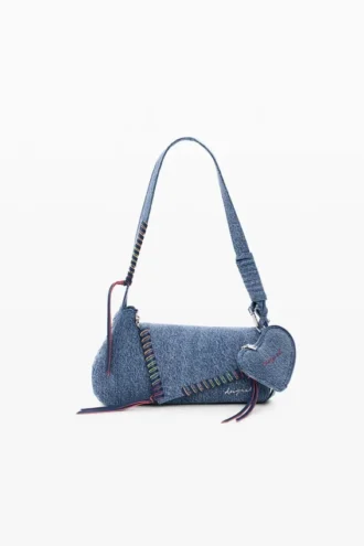 Bestickte Denim-Tasche