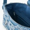 Bestickte Denim-Tasche