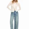 Bestickte Jeans Bestickte Jeans