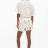 Bestickte Shorts
