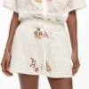 Bestickte Shorts