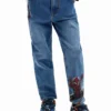 Bestickte Spiderman-Jeans Bestickte Spiderman-Jeans