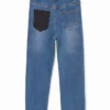 Bestickte Spiderman-Jeans Bestickte Spiderman-Jeans