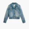 Bestickte Trucker-Jacke Bestickte Trucker-Jacke