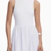 Besticktes langes Kleid