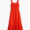 Besticktes Midikleid