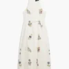 Besticktes Neckholder-Kleid Besticktes Neckholder-Kleid