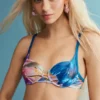 Bikini-Oberteil mit Glanzeffekt Bikini-Oberteil mit Glanzeffekt