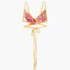Bikini-Oberteil mit Kreuzung