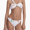 Bikini-Oberteil mit Muschelprint