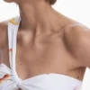 Bikini-Oberteil mit Muschelprint
