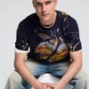 Bio-T-Shirt mit Aufdruck
