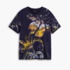 Bio-T-Shirt mit Aufdruck