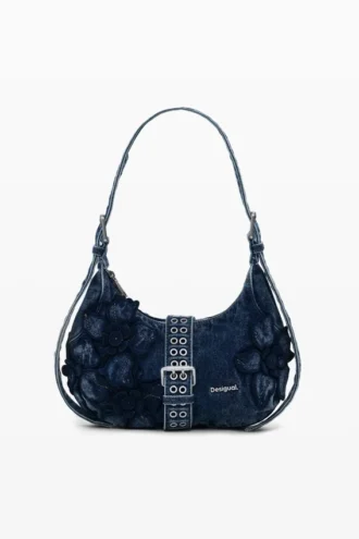 Blaue Denim-Tasche