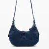 Blaue Denim-Tasche