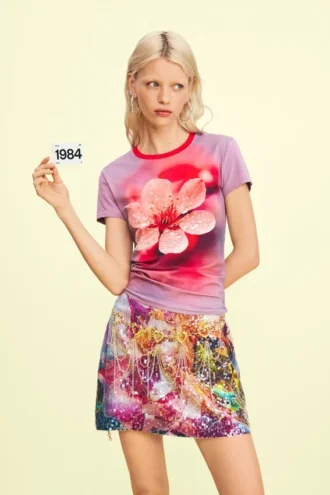 Blumen-T-Shirt