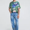 Blumen-T-Shirt Blumen-T-Shirt