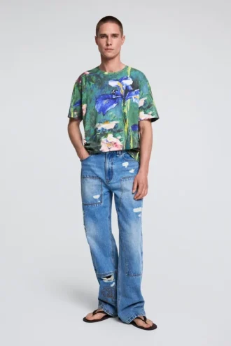 Blumen-T-Shirt