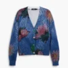 Blumiger Pullover Blumiger Pullover