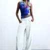 Blumiges T-Shirt Blumiges T-Shirt
