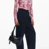 Bluse mit Blumenmuster Bluse mit Blumenmuster