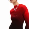 Bluse mit Farbverlauf Bluse mit Farbverlauf