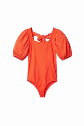 Body mit Ballonärmeln Body mit Ballonärmeln