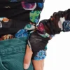 Bodys mit fantasievollem Polka-Dot-Print