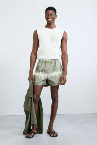 Boxer-Badehose mit Farbverlauf