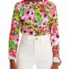 Buntes Hemd mit Blumenmuster Buntes Hemd mit Blumenmuster