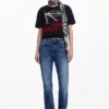 Cherry Lace-Up T-Shirt Cherry Lace-Up T-Shirt