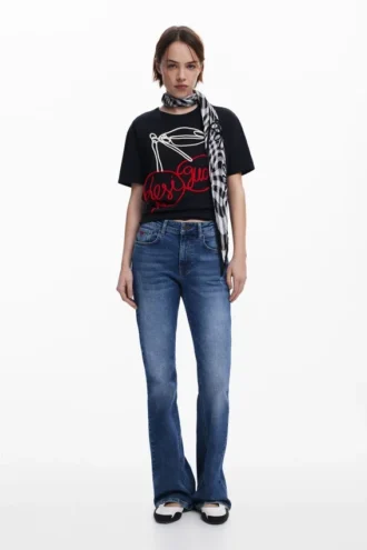 Cherry Lace-Up T-Shirt