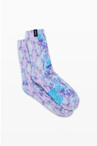 Collina Strada Socken mit Blumenmuster