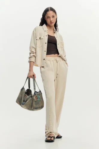 Denim-Charm-Tasche