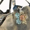 Denim-Charm-Tasche