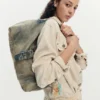 Denim-Charm-Tasche