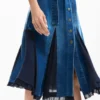 Denim-Midi-Kleid Denim-Midi-Kleid
